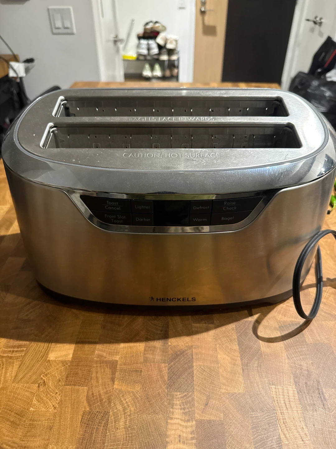 Henckels 2-Slice Stainless Steel Toaster