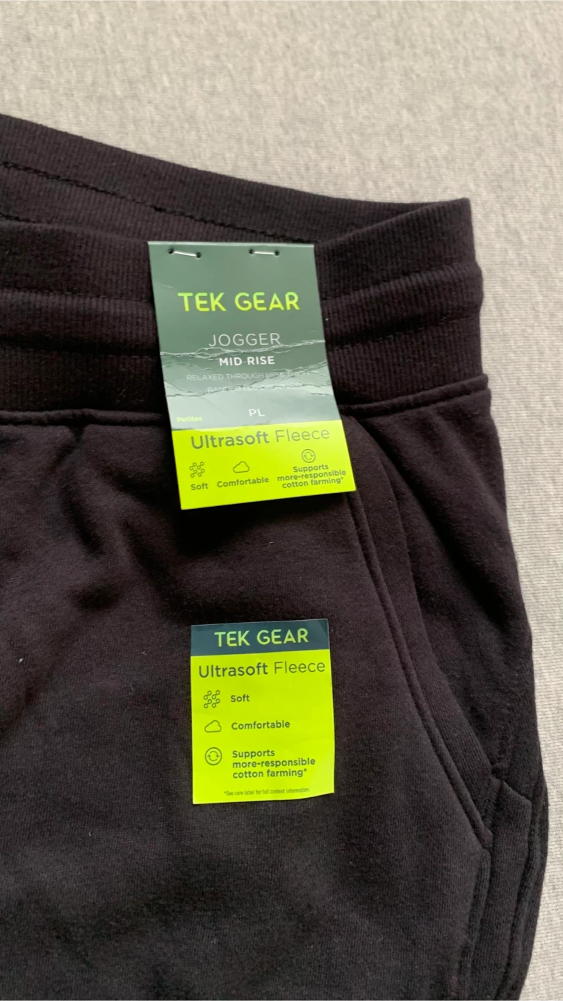 Tek Gear Ultrasoft Fleece Joggers - Size Petite Large - photo 3