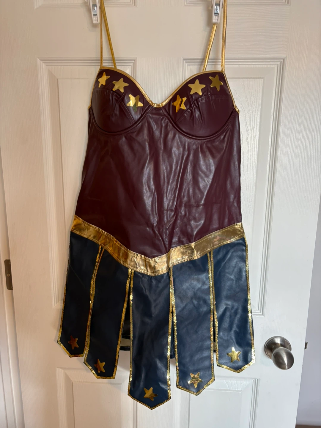 Wonder Woman Costume Dress/skort - XL p/u NE Martindale