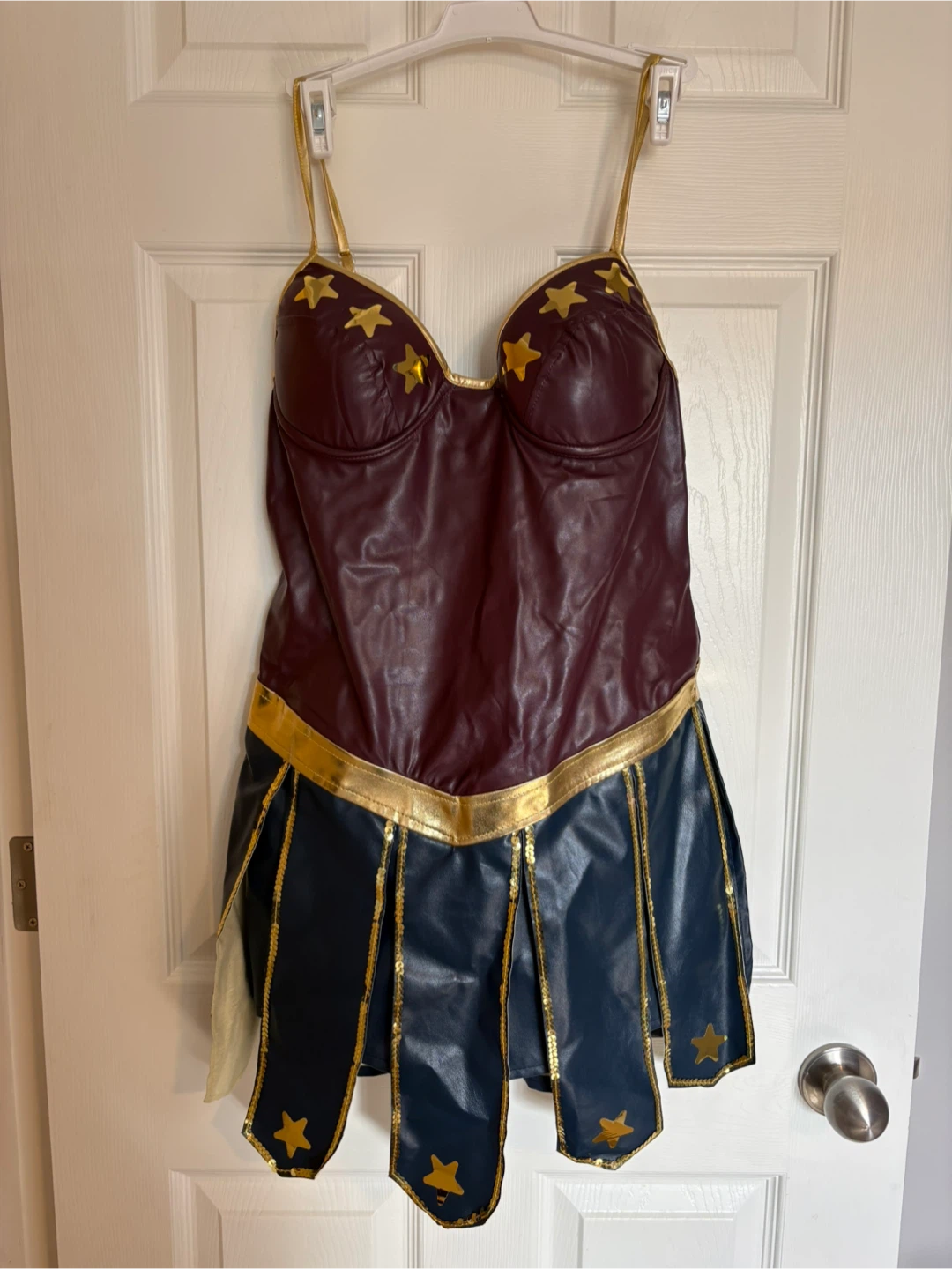 Wonder Woman Costume Dress/skort - XL p/u NE Martindale - photo 4