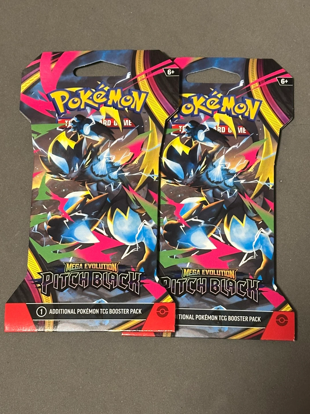 3 Pokemon TCG Mega Evolution Booster Packs - photo 2