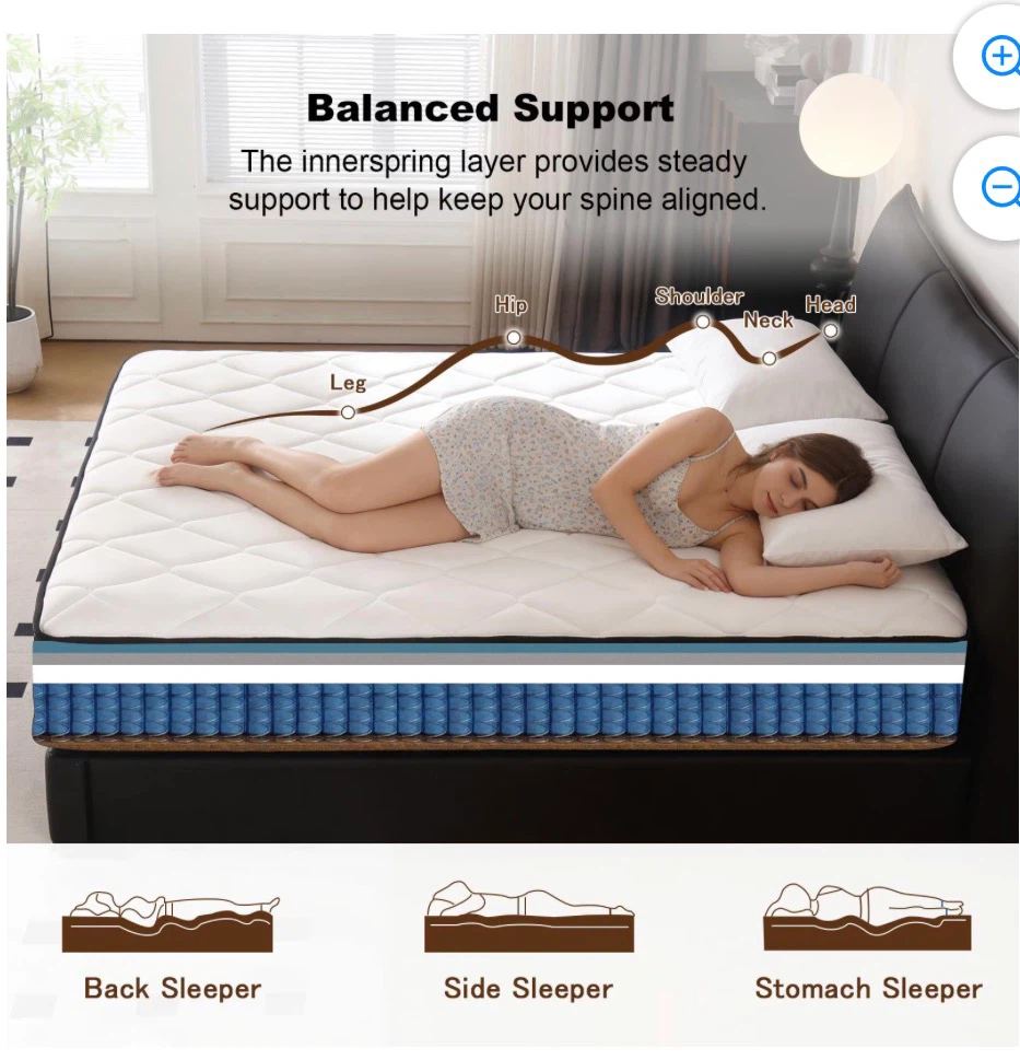 Brand New Full Size 120 memory foam - photo 4