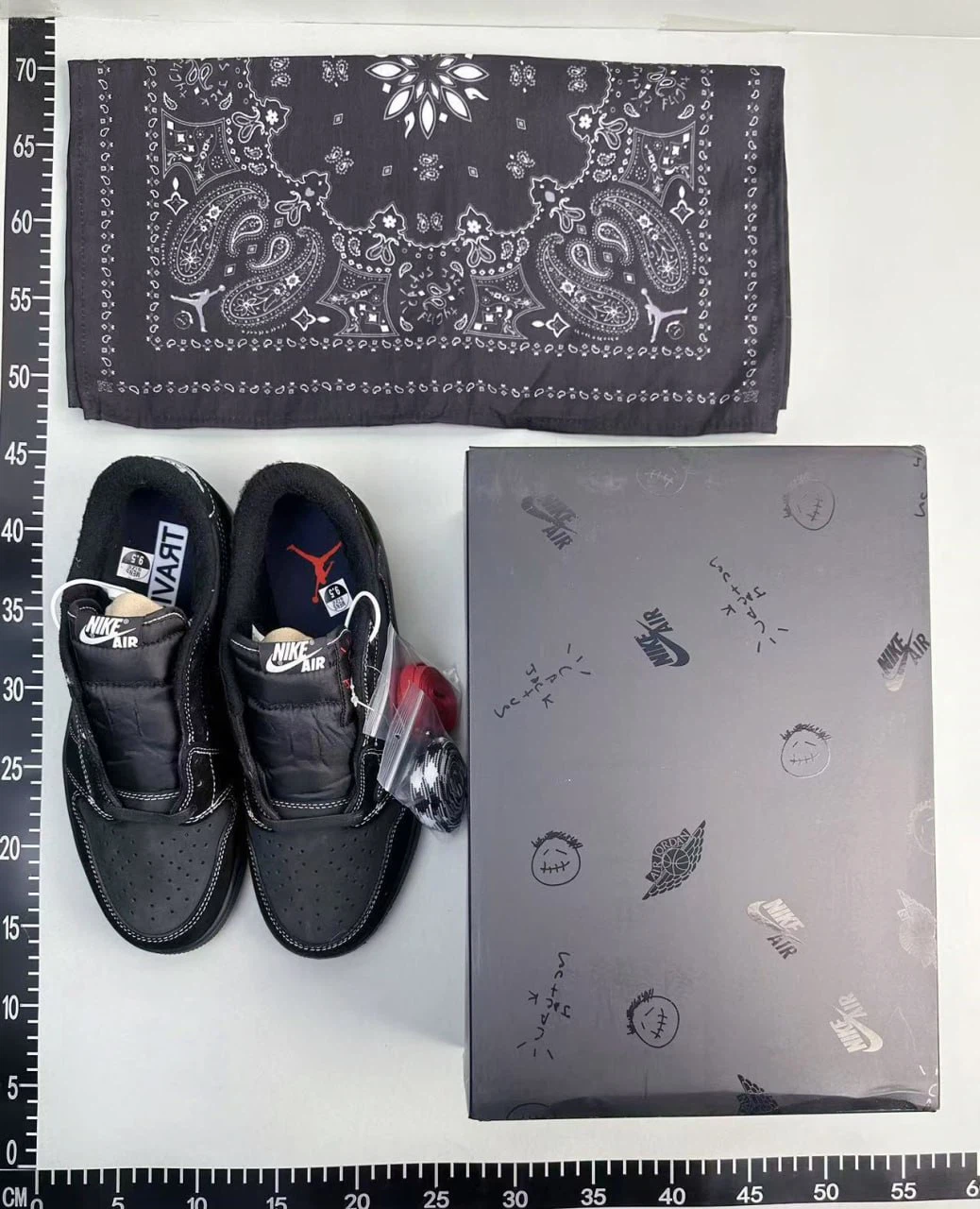 Nike Air Jordan 1 Low Travis Scott Black Phantom