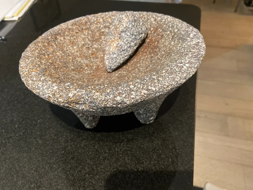 Stone Molcajete with Tejolote