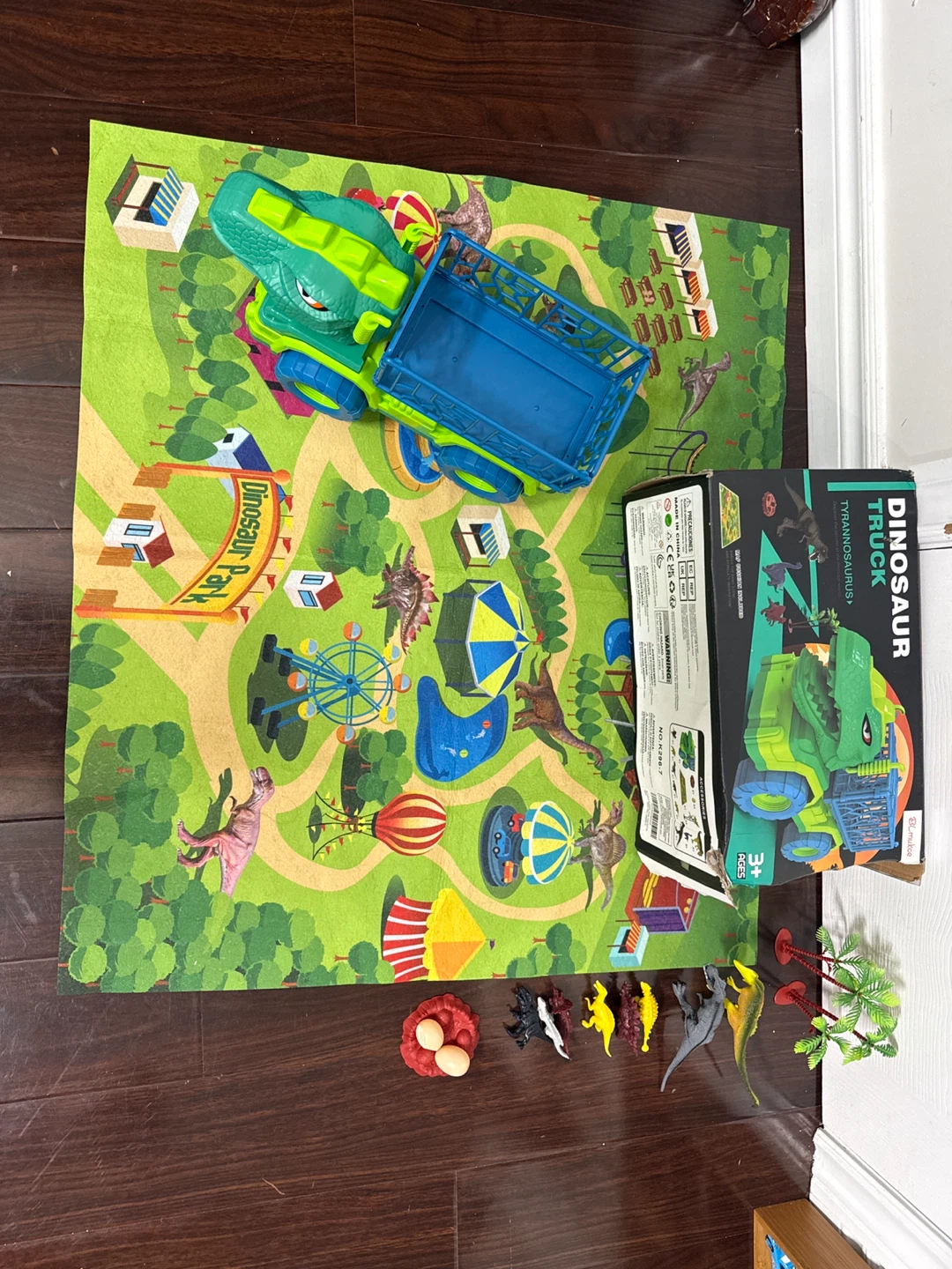 BLmukoe Dinosaur Truck Toy Set - photo 3