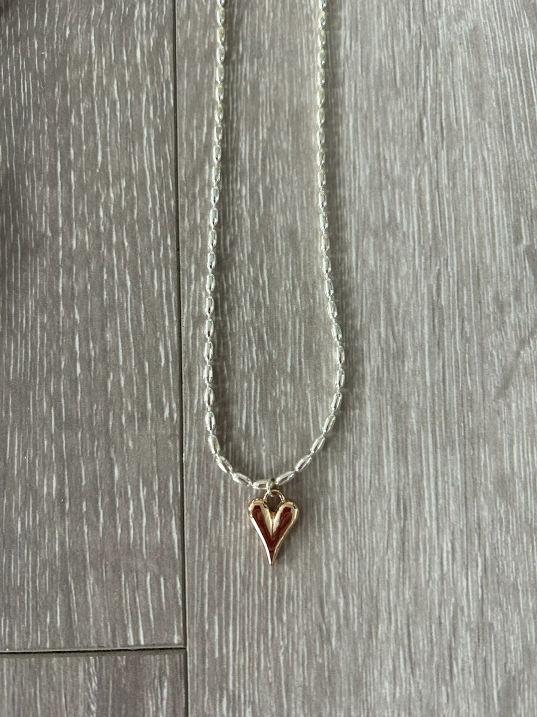 Heart Necklace and Two Bracelets Set - photo 3