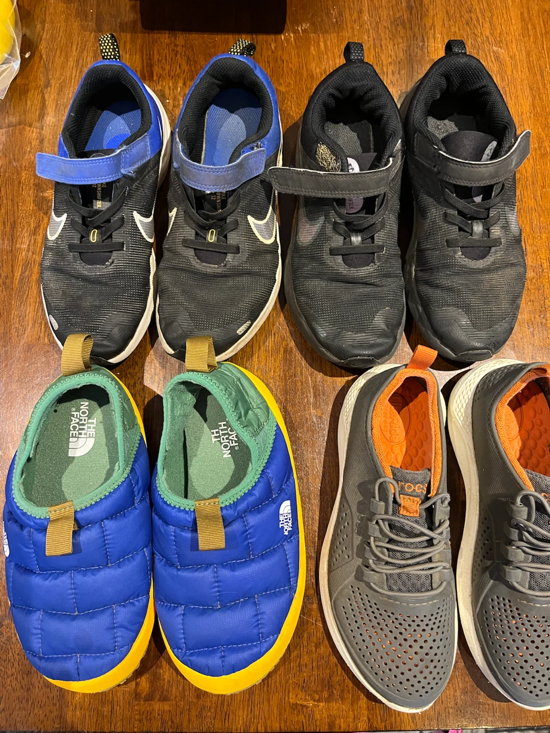 Boys shoes size 2. Details below $25 for all