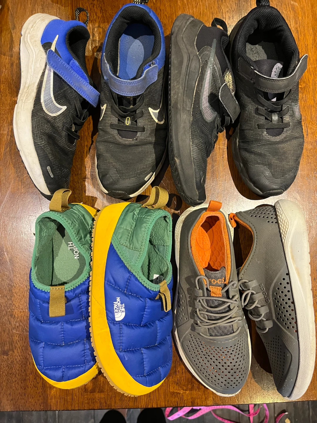 Boys shoes size 2. Details below $25 for all - photo 2