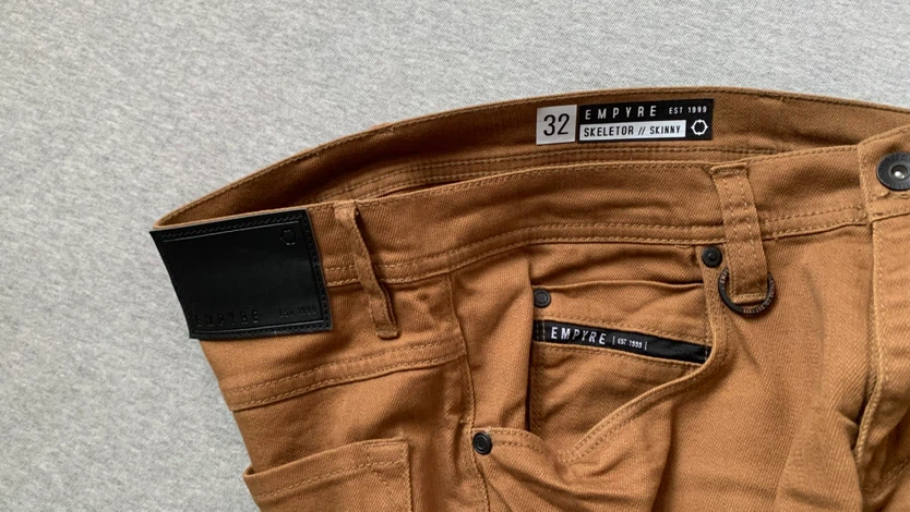Empyre Skeletor Skinny Cotton Pants - Size 32 - photo 3