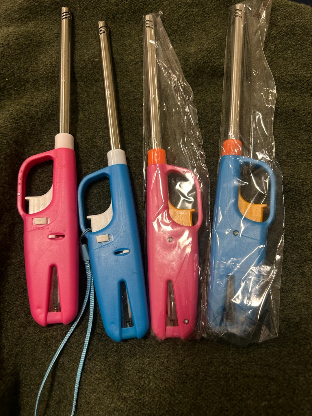 Set of four long-reach utility lighters - photo 2