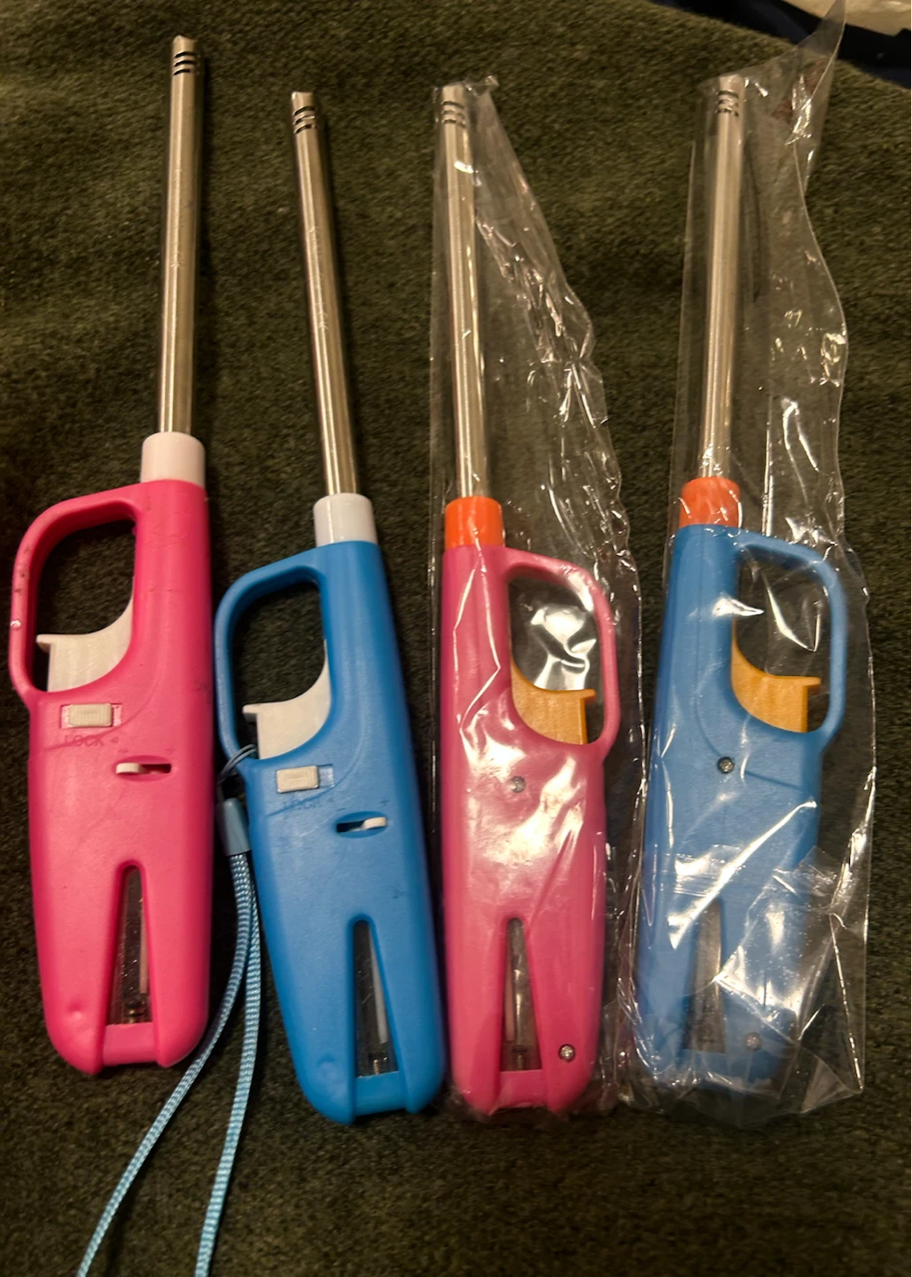 Set of four long-reach utility lighters - photo 3