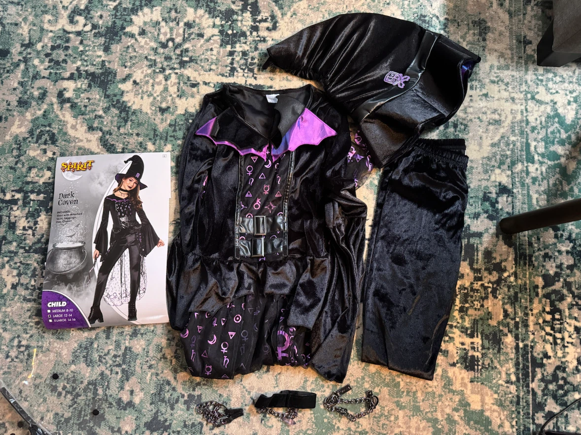Spirit Halloween Dark Coven Witch Costume Large - photo 2
