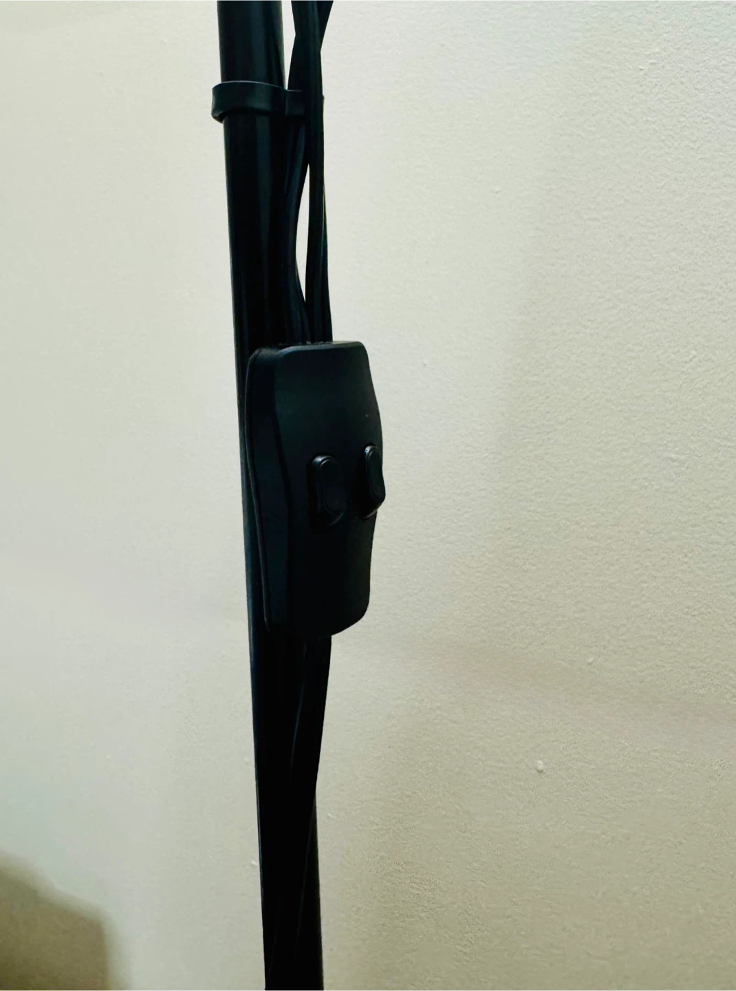 IKEA Black Double-Head Floor Lamp / Uplighter with Reading Light - photo 3