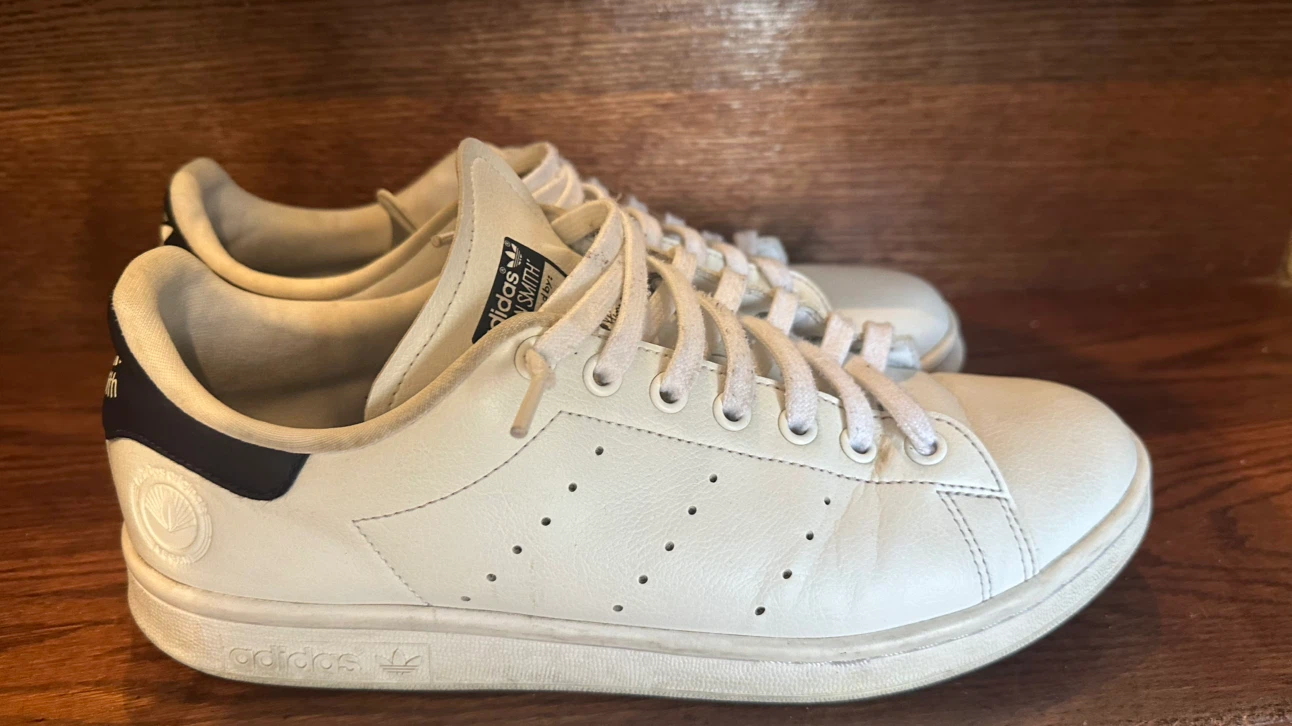 Adidas Stan Smith Sneakers - White/Navy, US 9