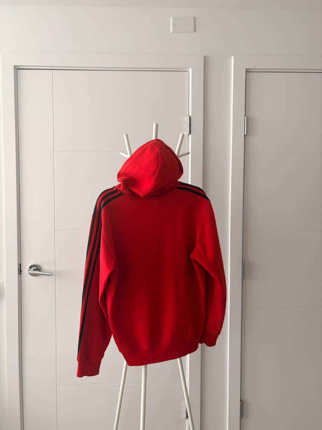 Adidas Red Zip-Up Hoodie - photo 2