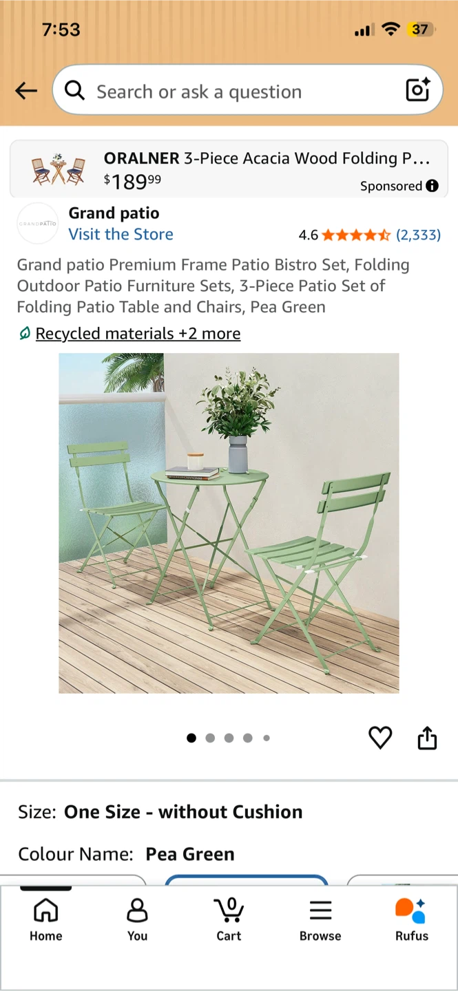 Grand patio