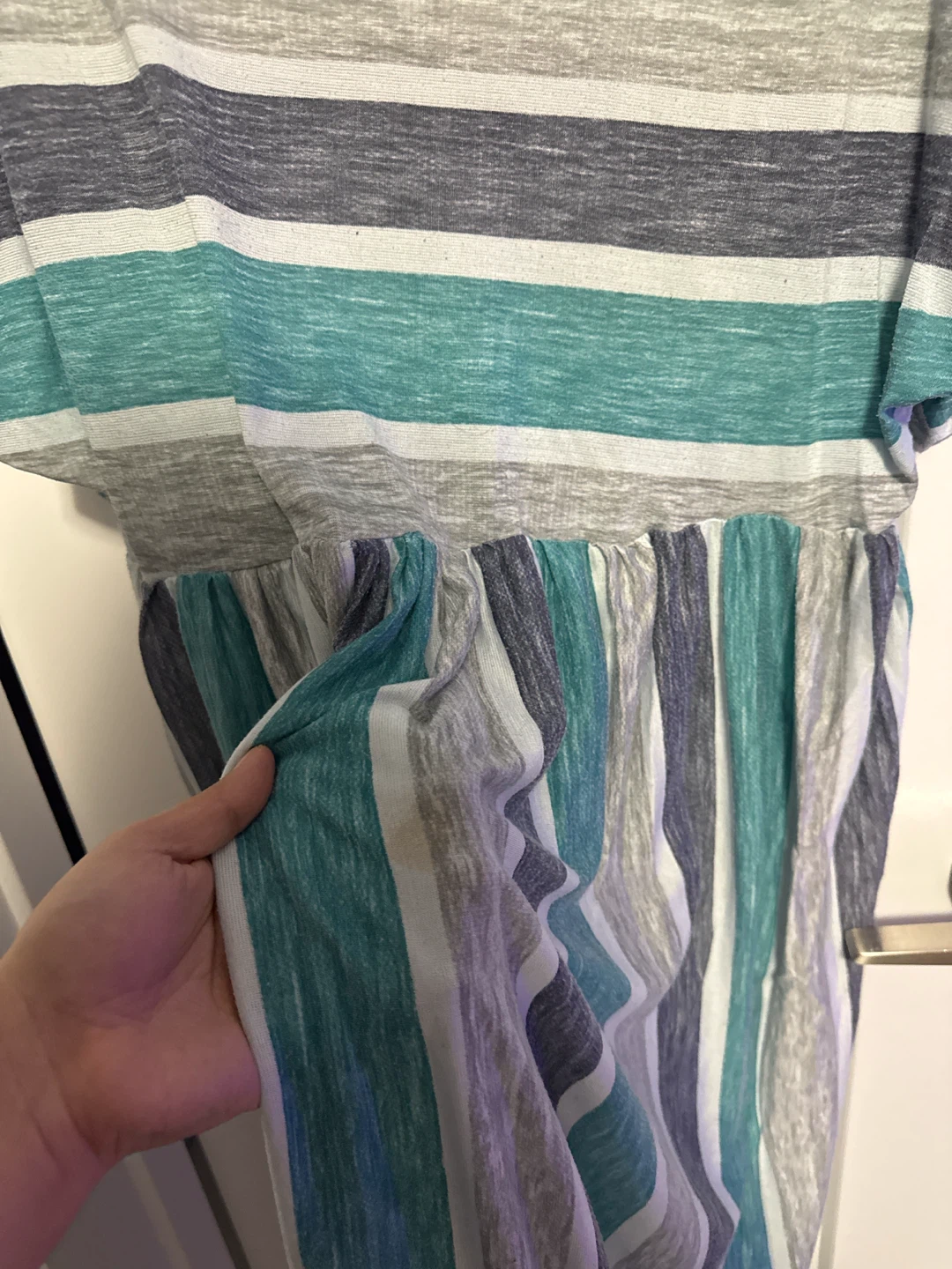 Striped Multi-Colour Dress - photo 2