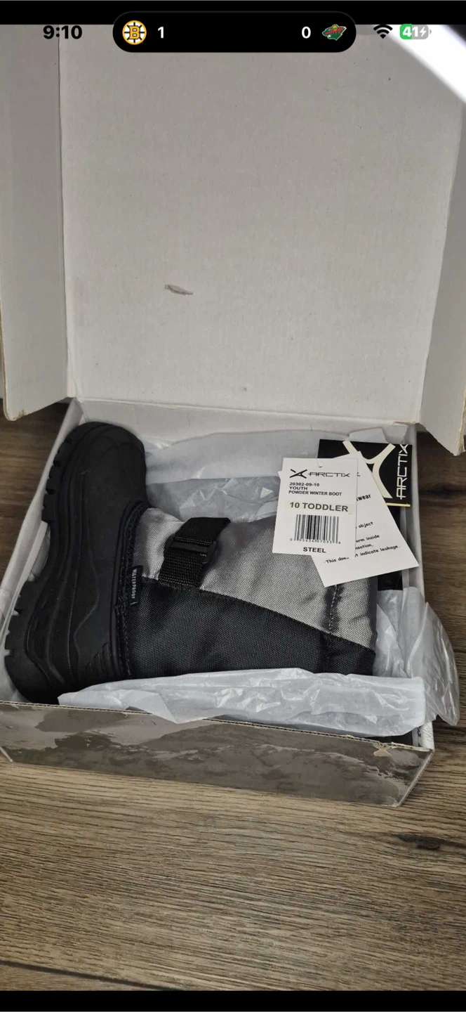 NIB Arctix Kids Powder Winter Boots - Size 10 Toddler (Steel) - photo 4
