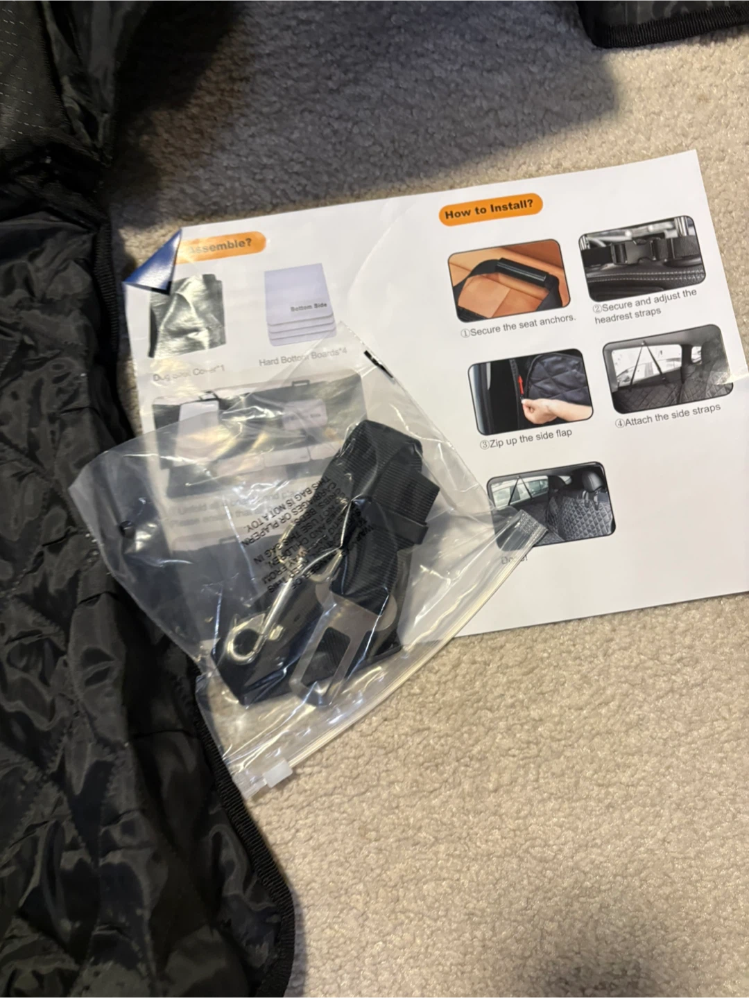 New URPOWER Dog Back Seat Extender – Hard Bottom - photo 4