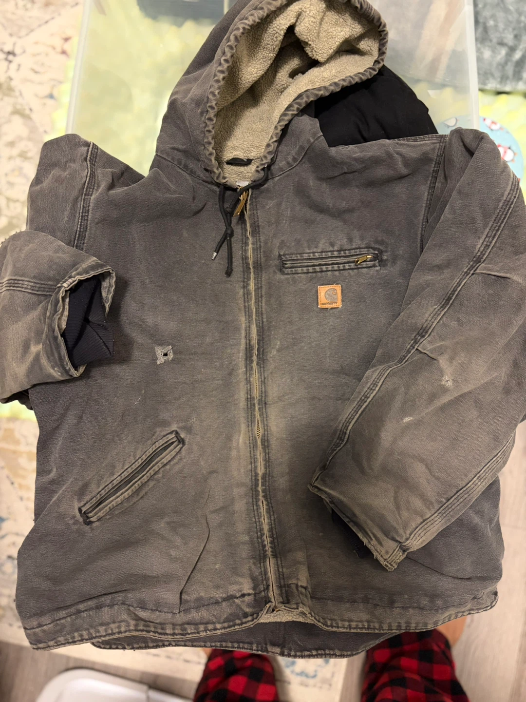 Carhartt J141 Sherpa Lined Jacket X-Large - photo 2