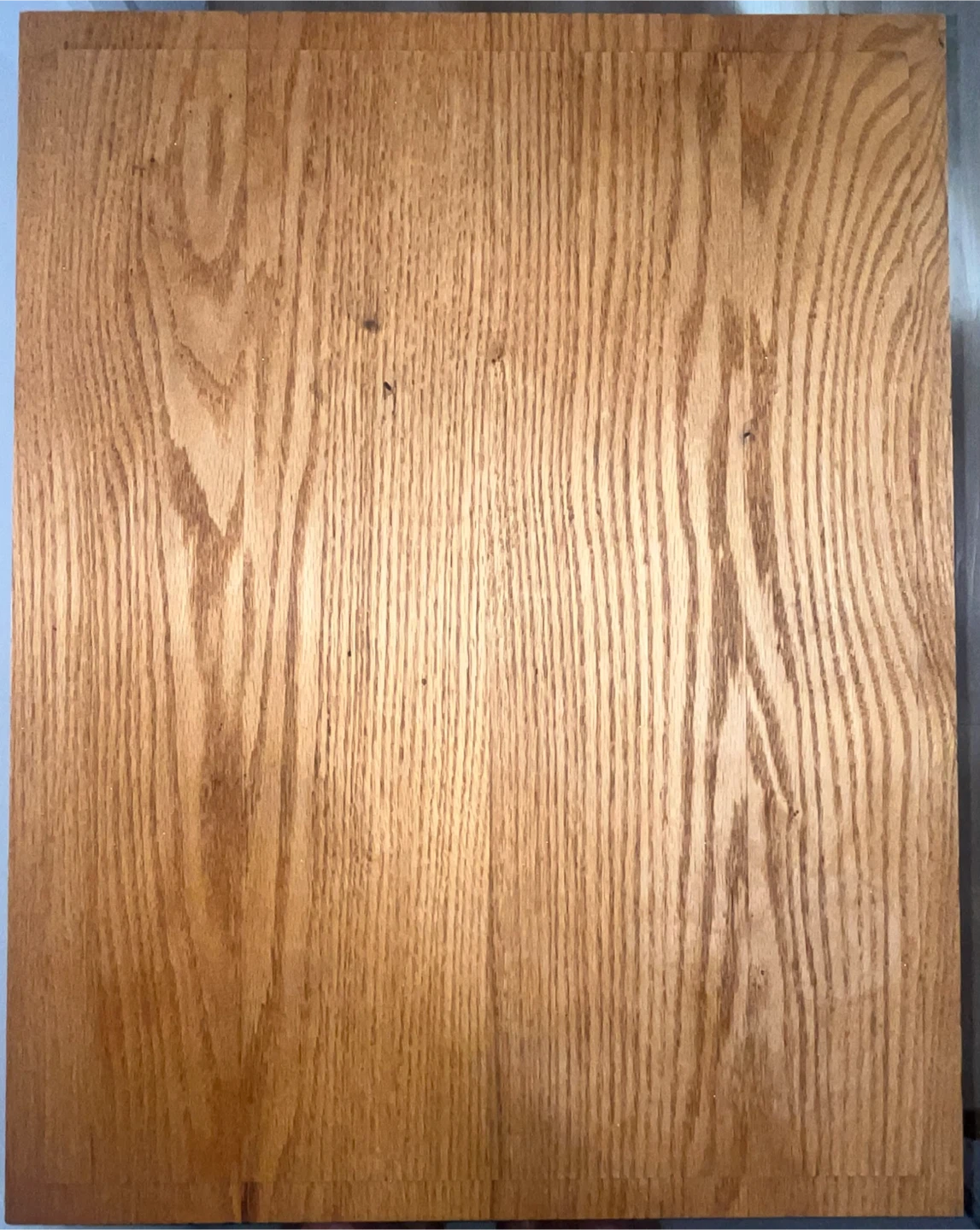 Solid Oak Mission Style Side Table - photo 5