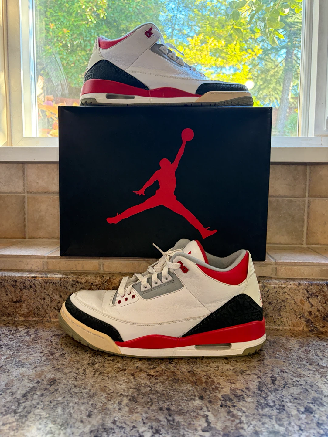 Air Jordan 3 Retro Fire Red