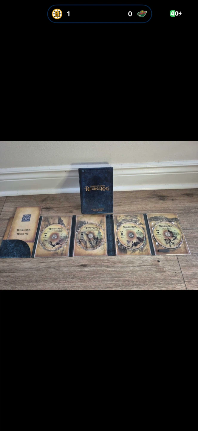 The Lord of the Rings: Return of the King DVD