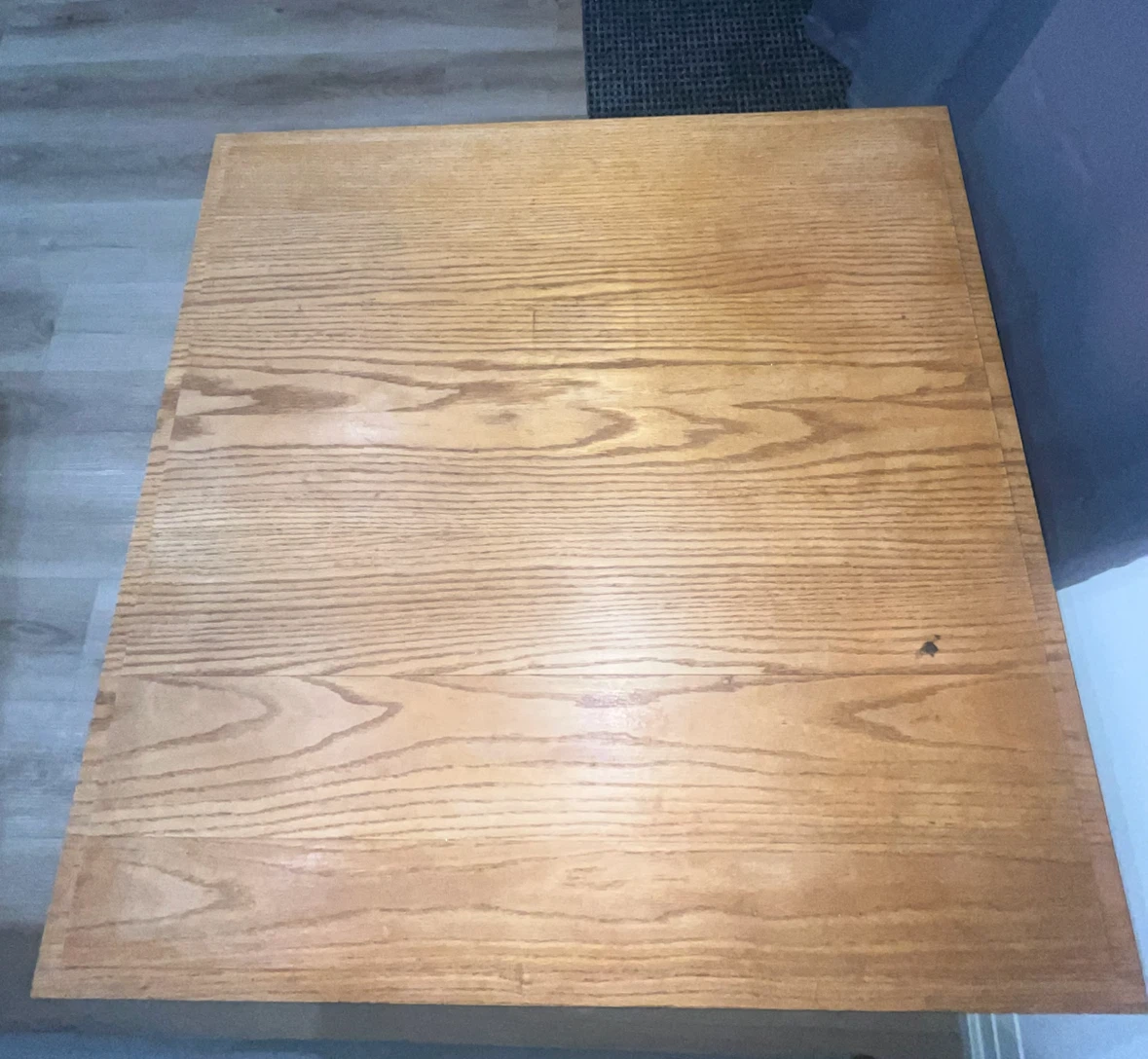 Square Oak Mission Style Coffee Table - photo 5
