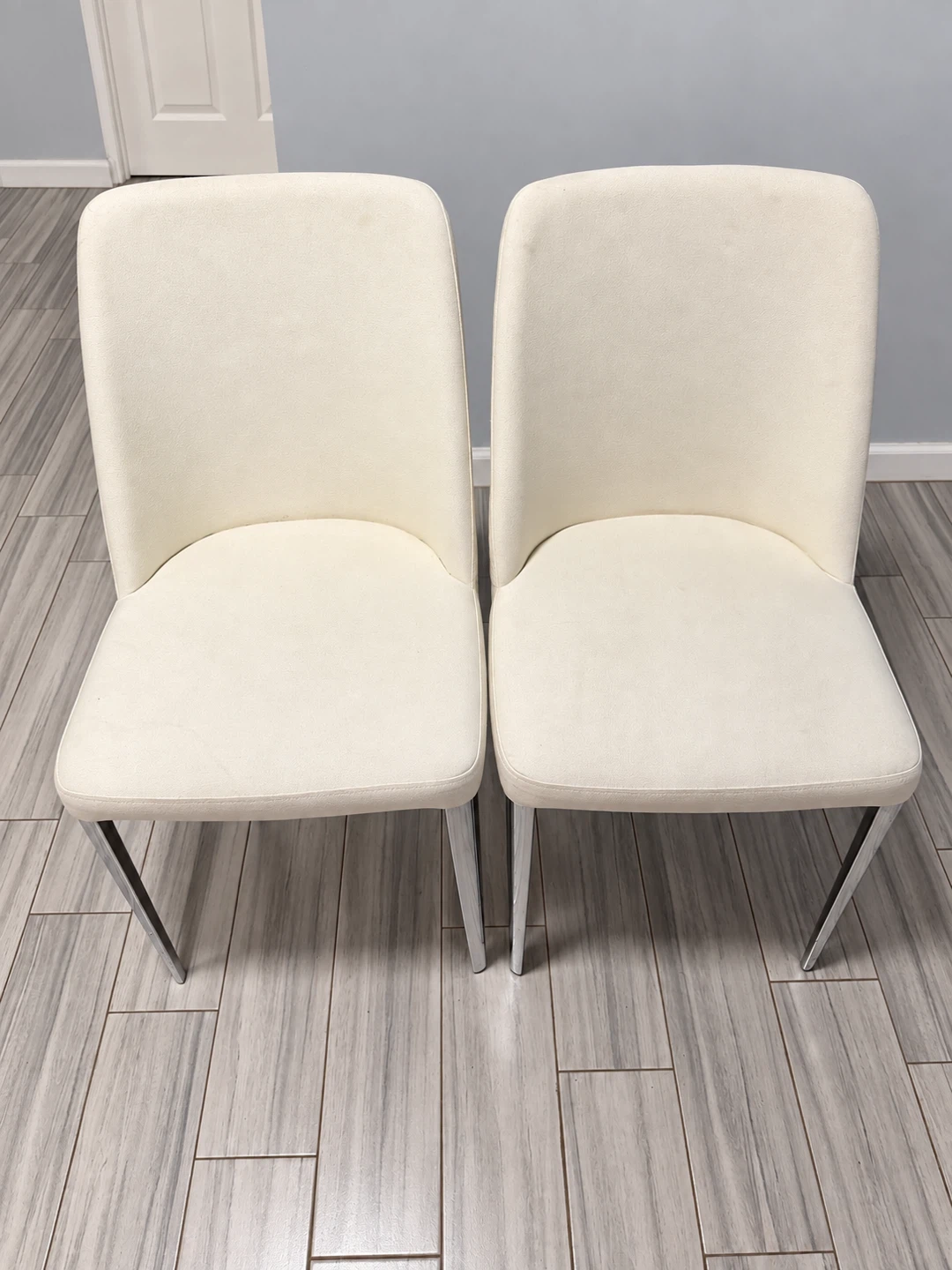 Safavieh Baltic White Dining Chairs (Set of 2)