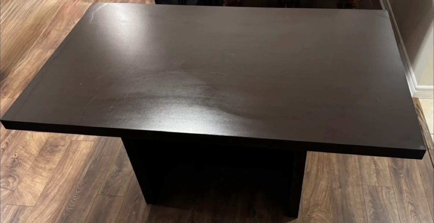 Black Dining Table