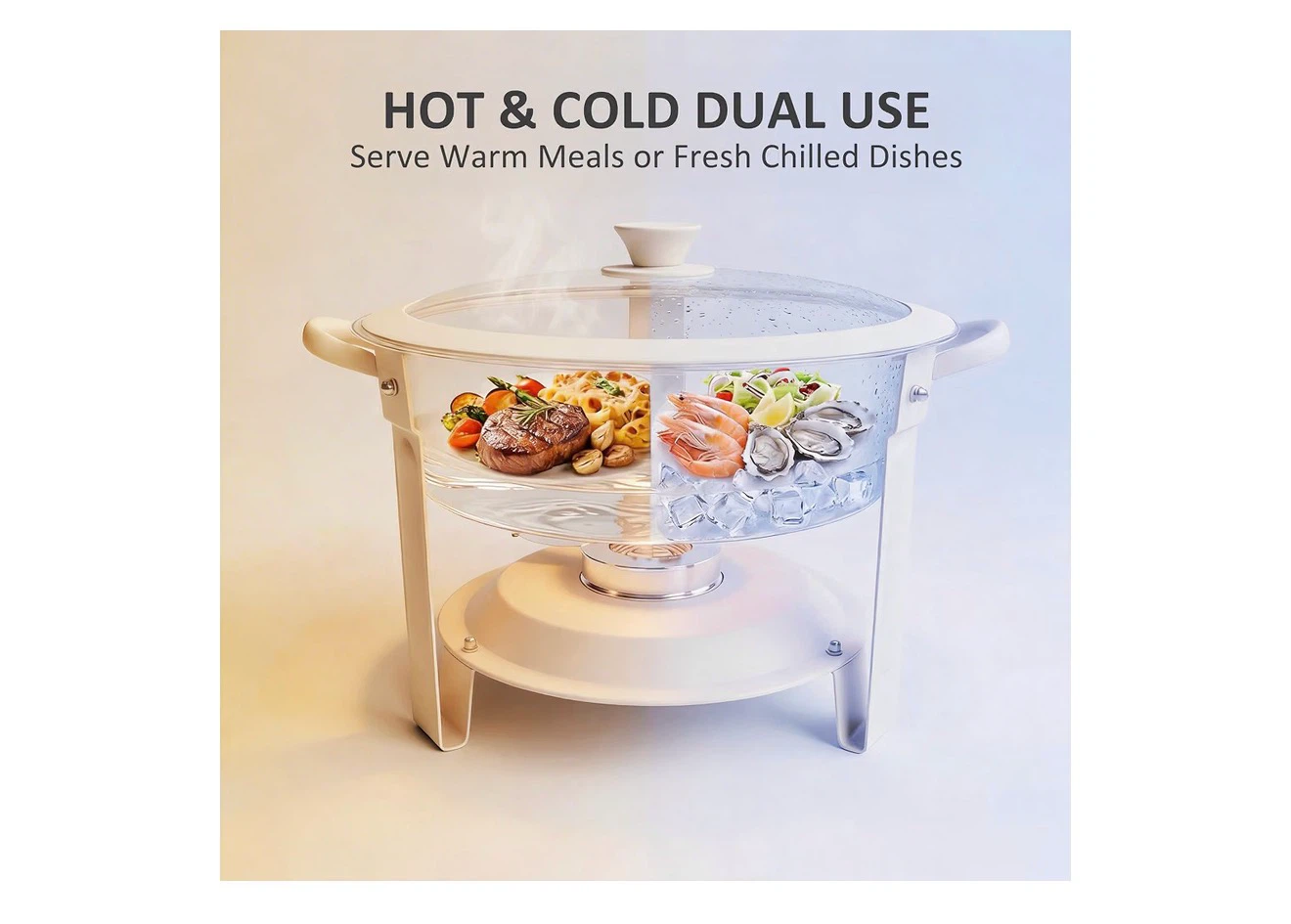 New Chafing Dish Buffet Set of 2 - photo 4
