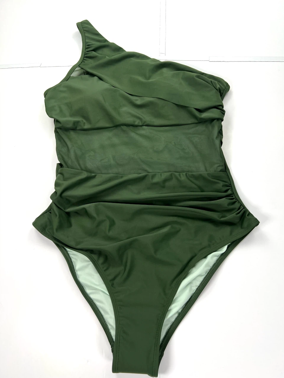Cupshe NEW One Shoulder Swimsuit sz L - photo 2