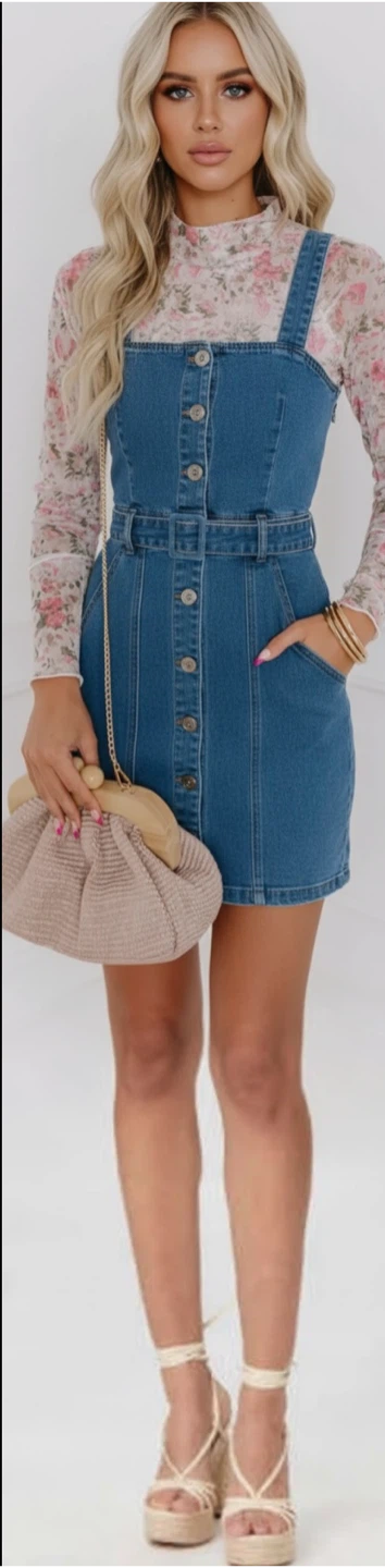 Paige Denim Button-Front Dress