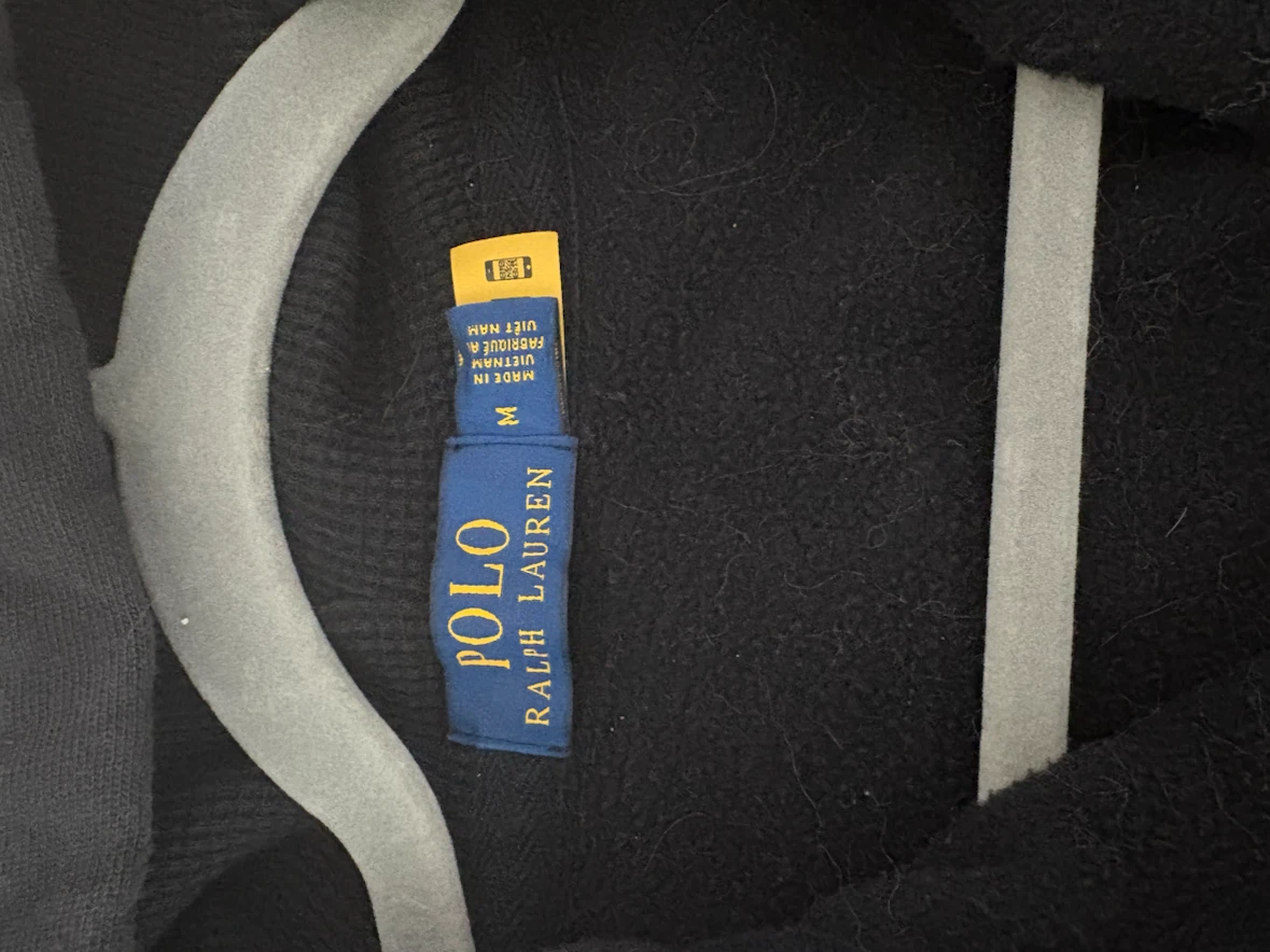 Polo Ralph Lauren Black Zip-Up Hoodie - photo 2