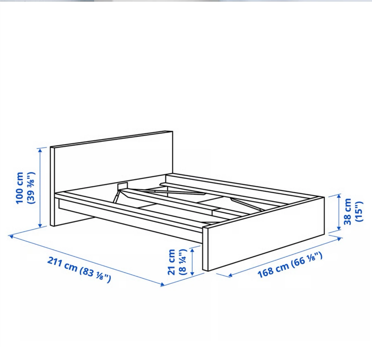 Ikea Malm Bed  for sale at my unit - photo 3