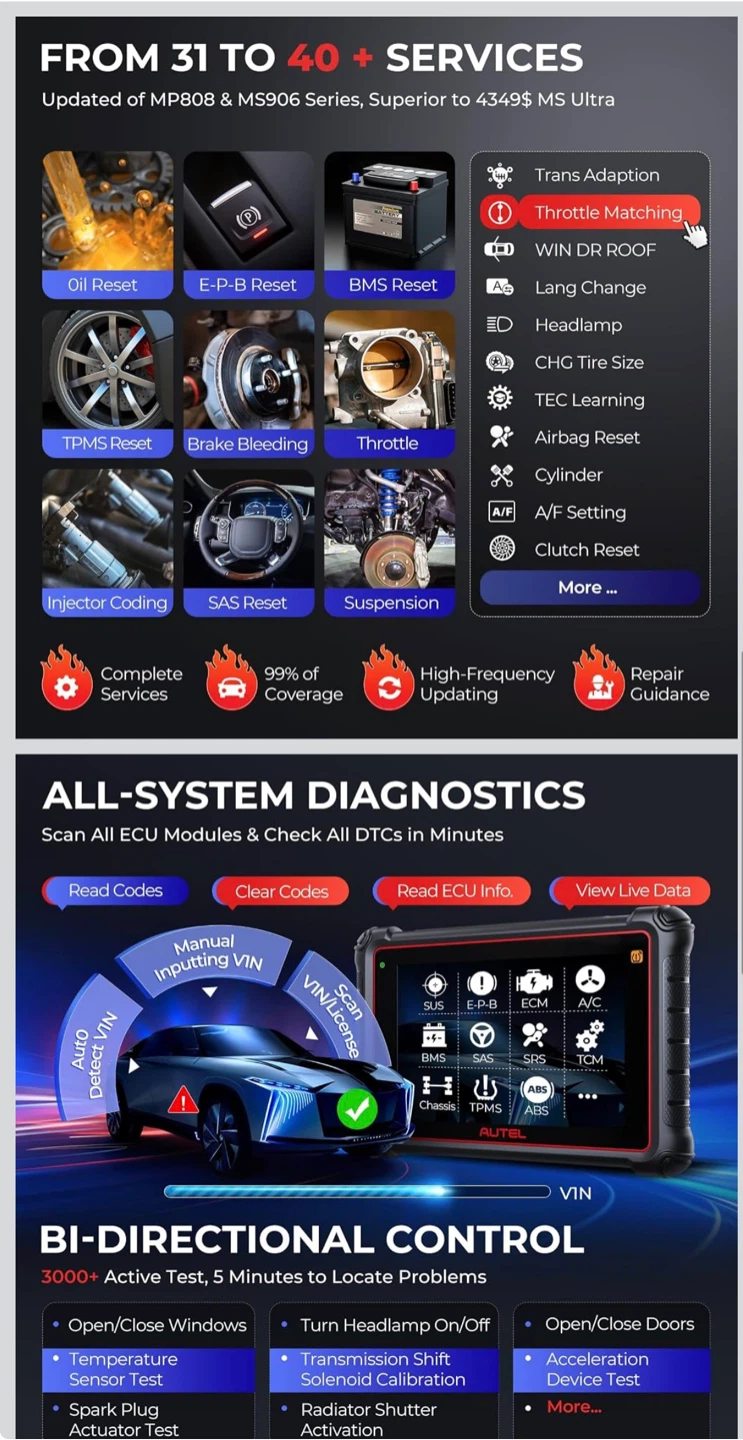 Autel MaxiPro MP900-TS Diagnostic Scanner - photo 4