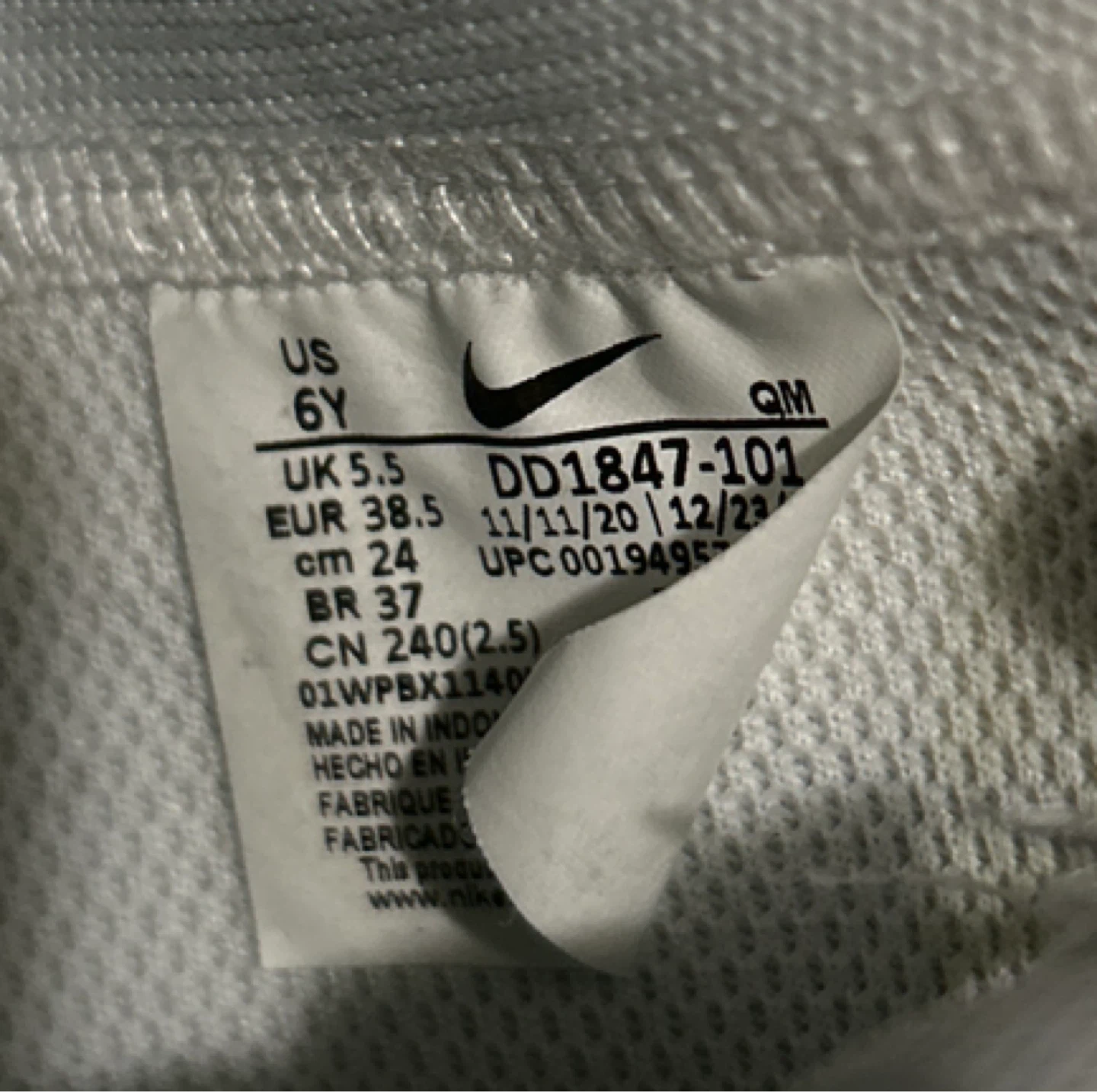 Nike Blazer Pink/Black/White (6y) - photo 4