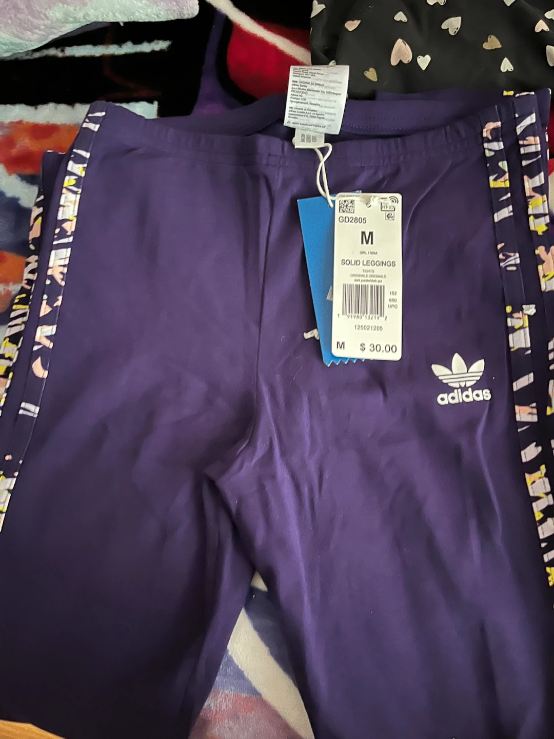 New Adidas Solid Leggings