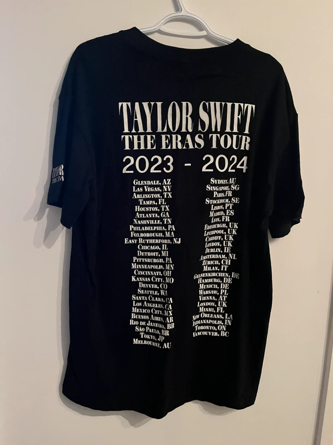 Official Taylor Swift The Eras Tour T-Shirt Toronto - photo 2