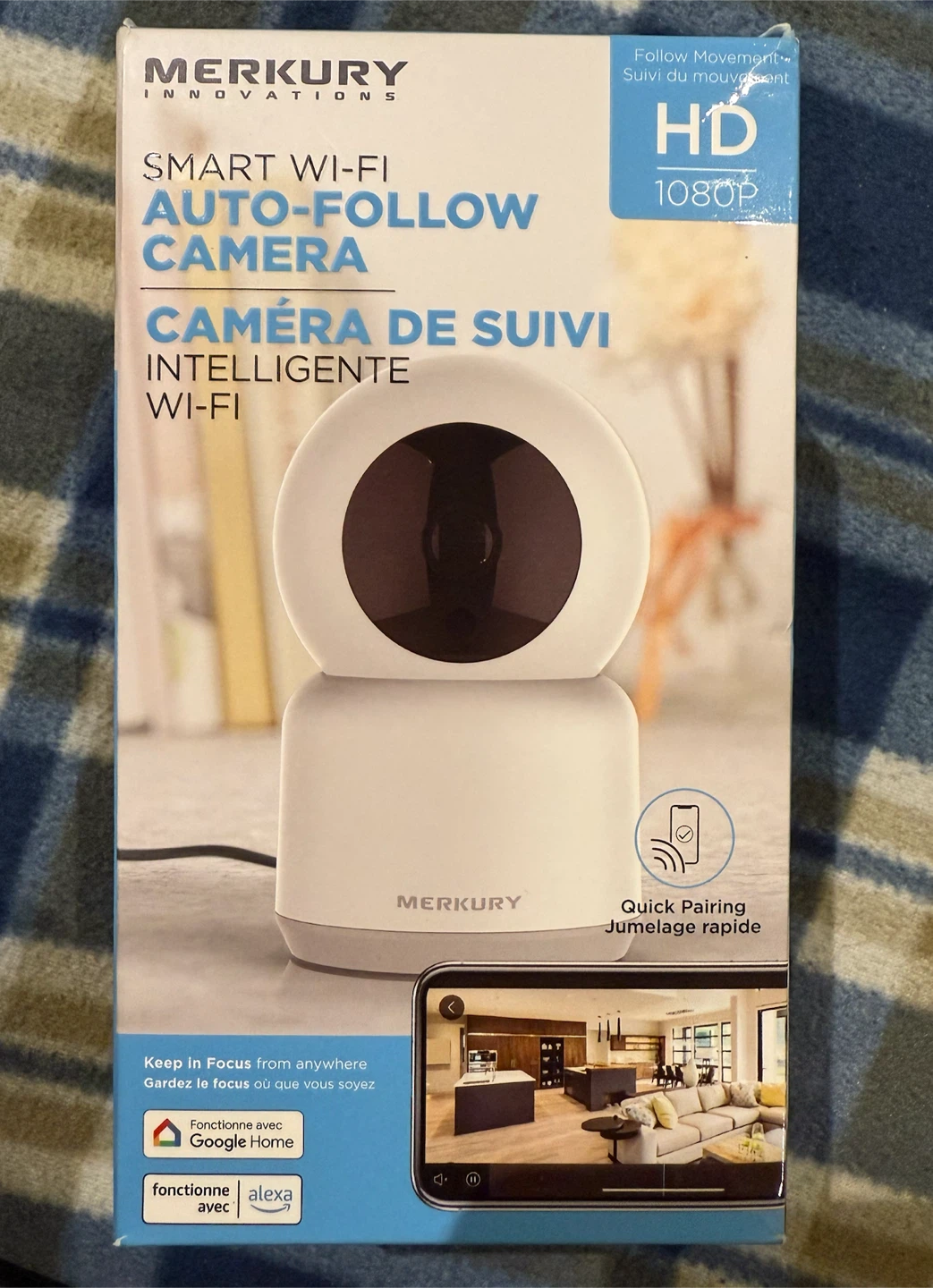 Merkury Innovations Smart Wi-Fi Auto-Follow Camera