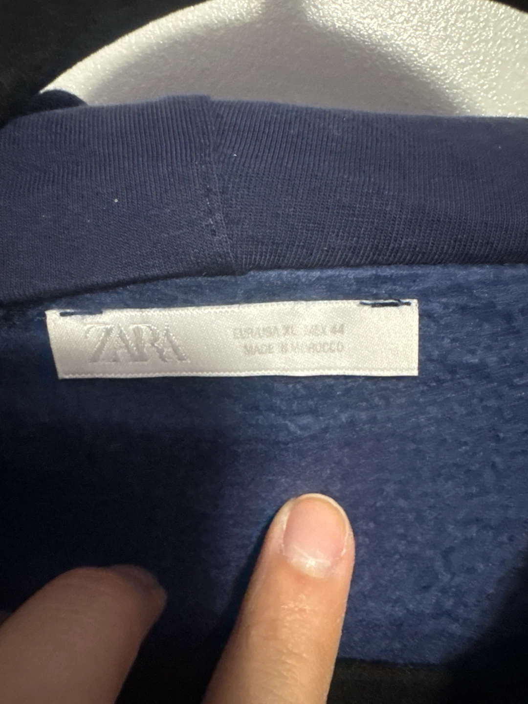 Zara Navy Blue Hoodie - photo 2