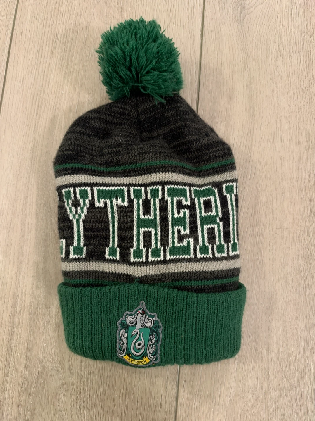 Harry Potter Slytherin Pom Pom Toque