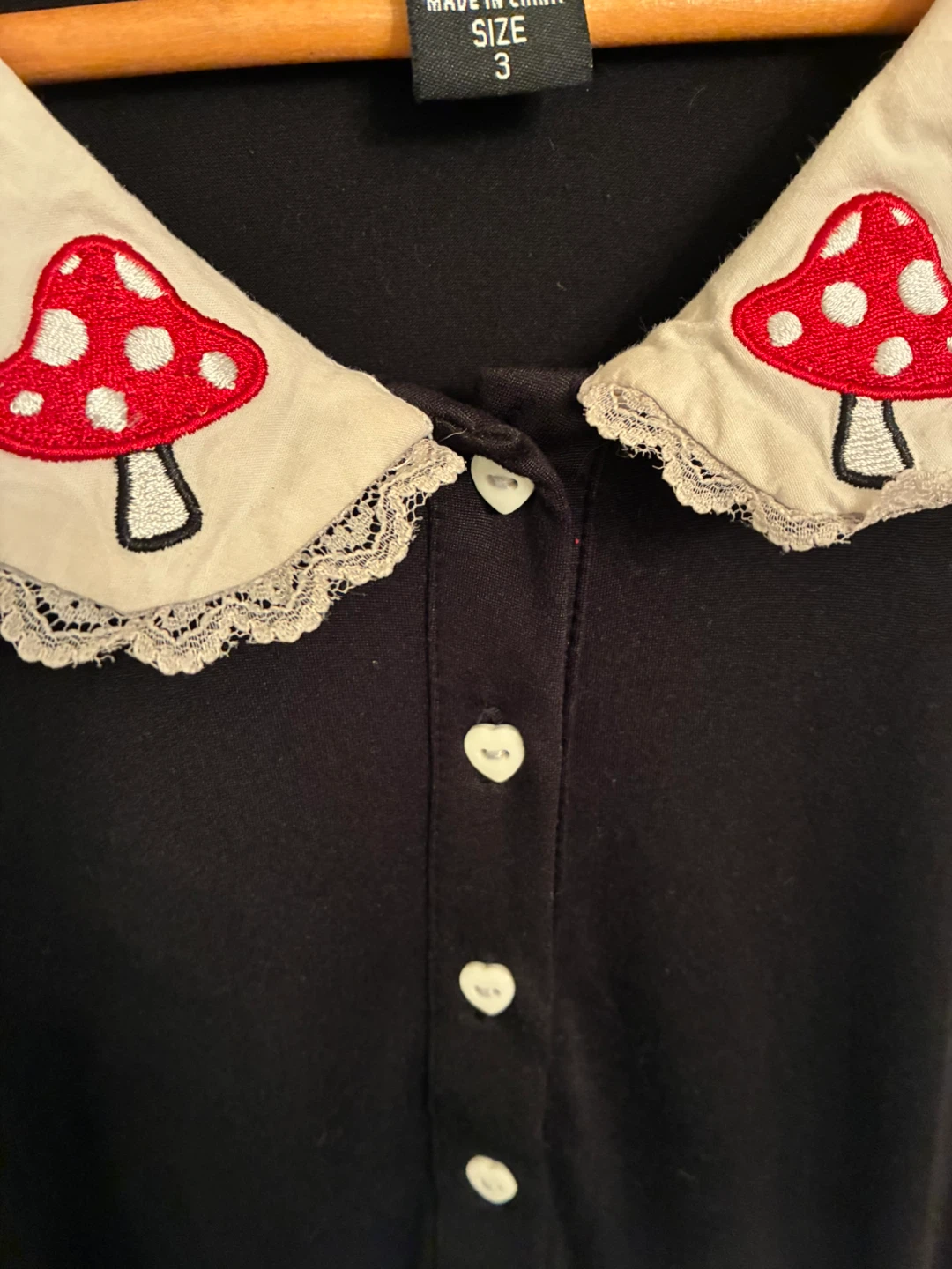 Plus Size 3 Hot Topic Black sleeveless mushroom dress - photo 4