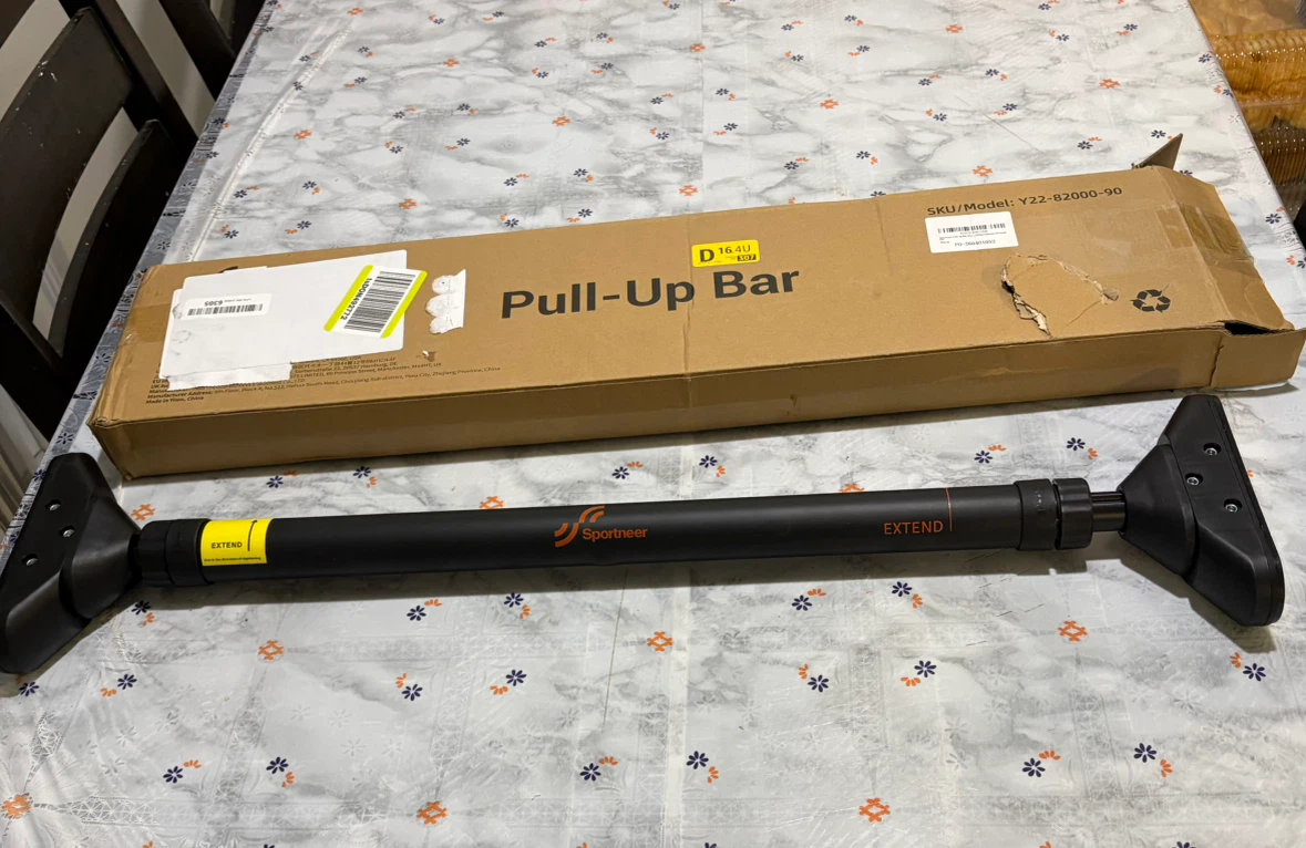 Sportneer Adjustable Pull-Up Bar 29.5–37” – 440 lbs Max - photo 2
