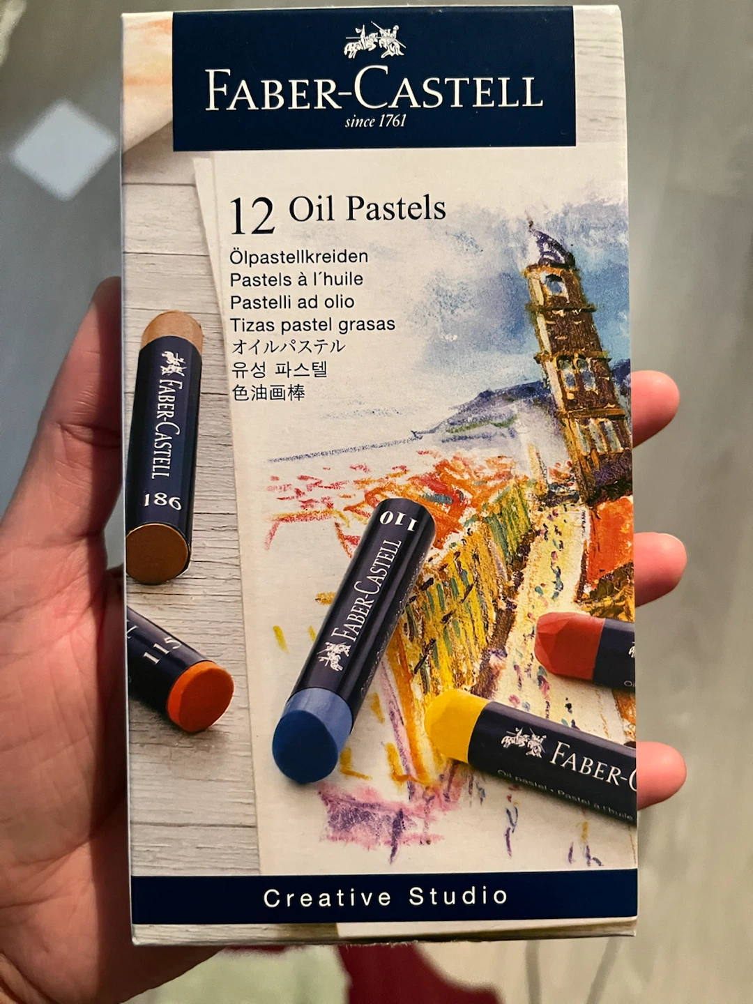 Faber-Castell 12 Oil Pastels