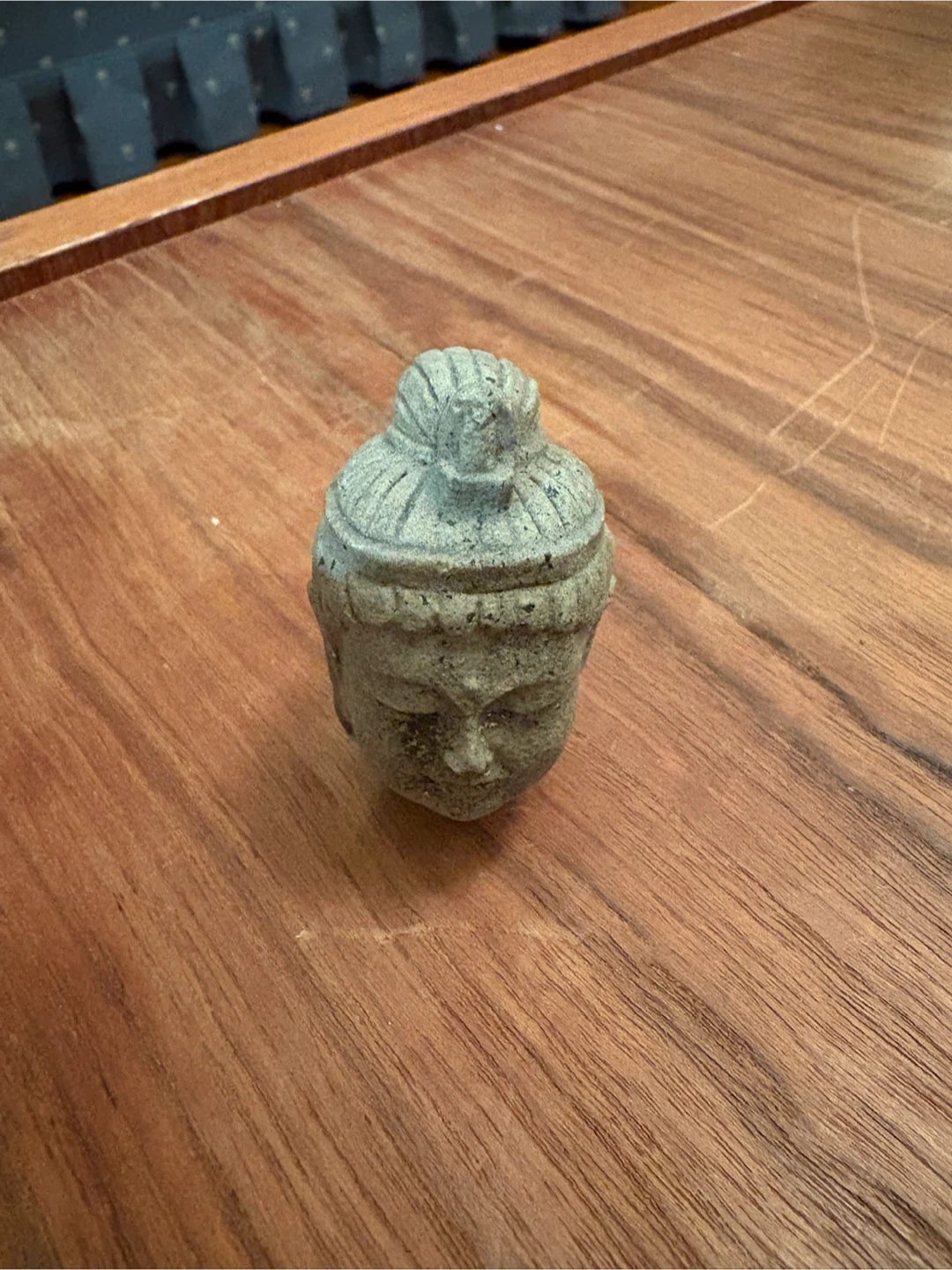 Stone Buddha Head Statue