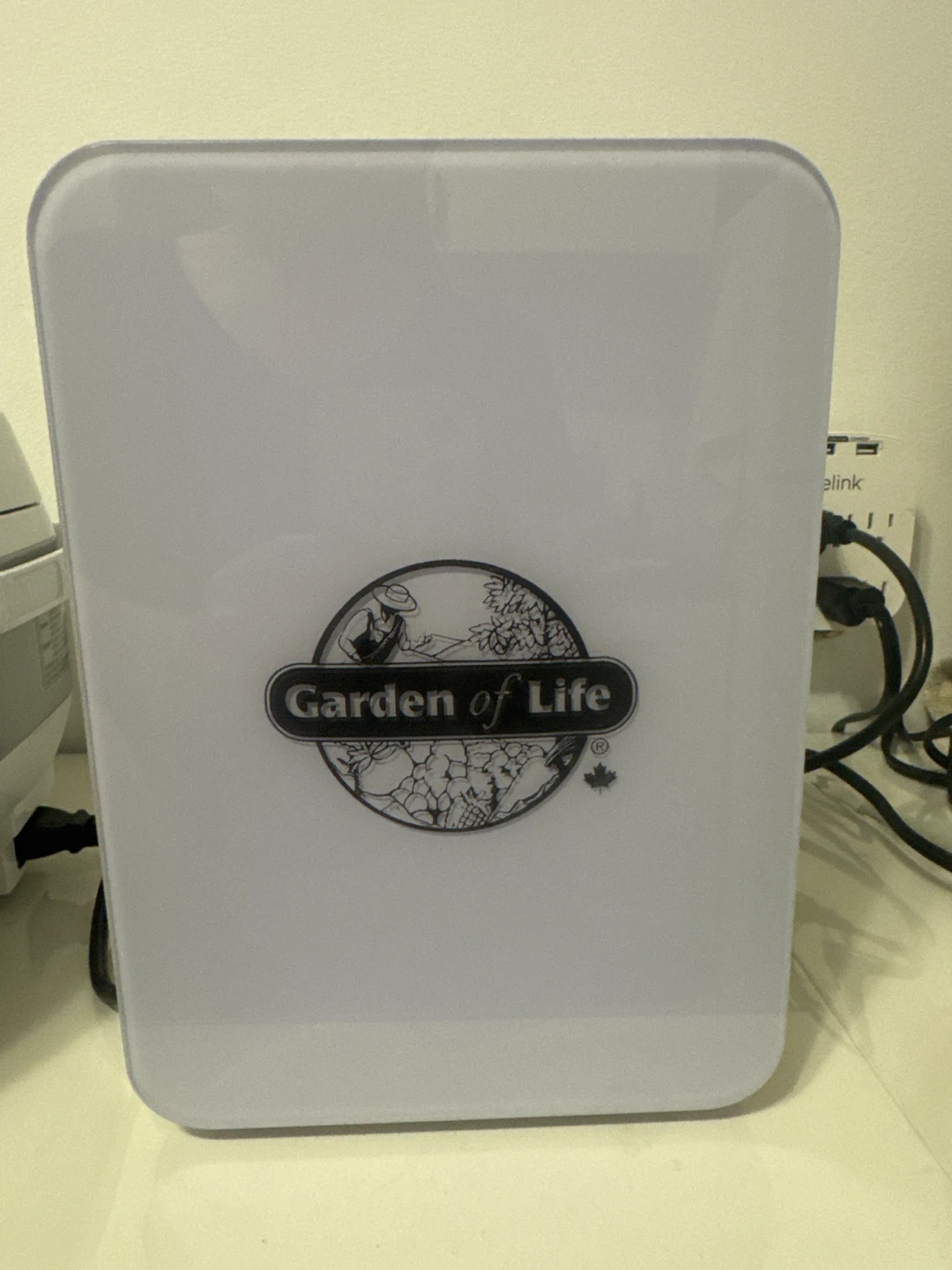 Garden of Life mini fridge
