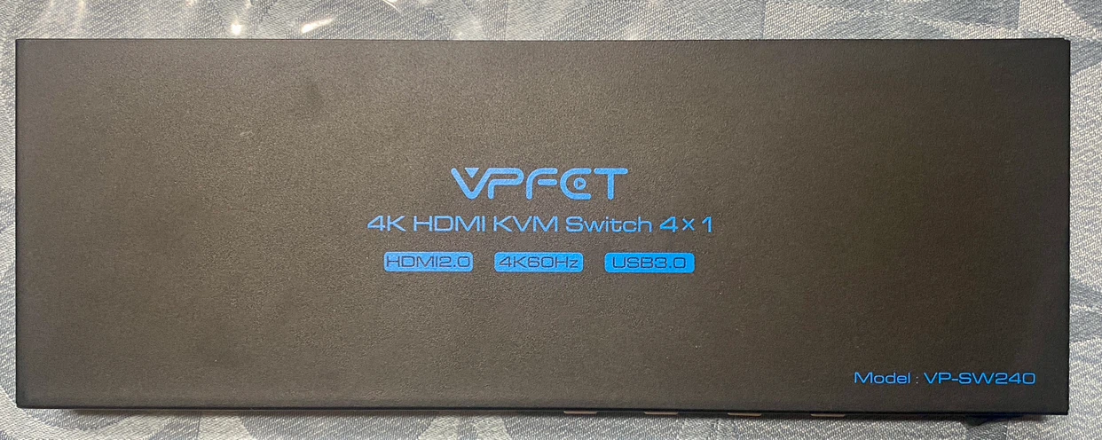VPFET 4K HDMI KVM Switch 4x1 VP-SW240