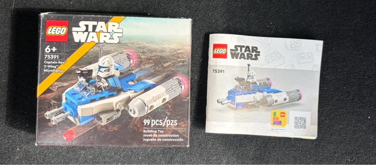 LEGO Star Wars Captain Rex Y-Wing Microfighter 75391
