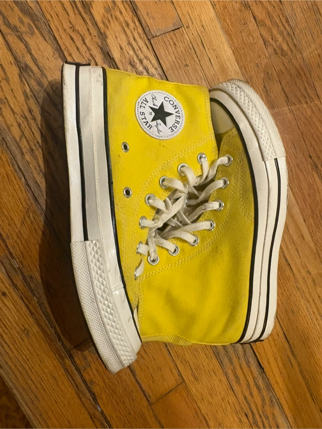 Converse Chuck Taylor 70 High Tops Yellow Size 5.5